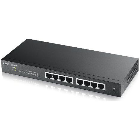 Zyxel GS1900-8 Switch 8 Puertos Negro (1/5)