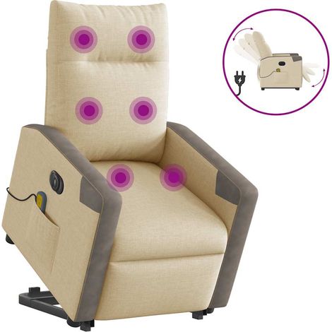 Maison Exclusive - Sillón de masaje eléctrico reclinable elevable