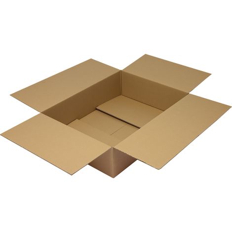 Faltkarton 2-wellig Maße 780x580x200mm Qualität 2.30BC braun braun (1/2)