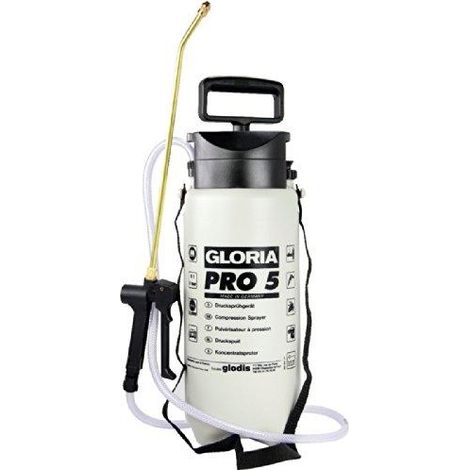 Gloria 163106 spruzzatore a pressione 5 litri robusto
