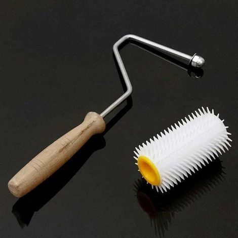 Estrattore di miele. Strumento per opercolare per apicoltura. Rullatore ad aghi - Crezuo