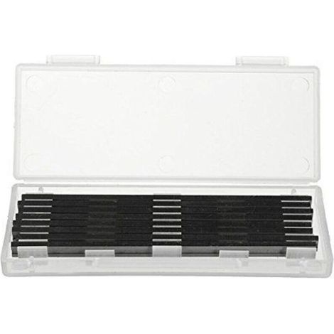 10Pcs 82Mm X 5.5 Mm Hss Rabot Réversible Lames Pour Bosch Black Decker Mafell (1/5)