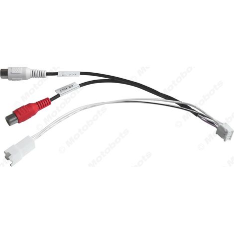 Compatible with 9-inch and 10.1-inch Android large screen navigation car 8-pin audio cable with CAN bus RX/TX interface (1/4)
