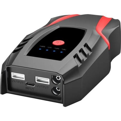 Booster de démarrage et powerbank - EXTRALINK - Jump 3 - 22,2 Wh - 600 A pic - 2 ports USB (1/5)
