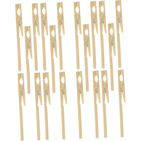 20 Pièces Pince pour tube à essai avec collier de serrage colliers de serrage test agrafe acier clé à pipe clé à tuyauter équipement d'expérimentation pince en bambou photo en bois (1/4)