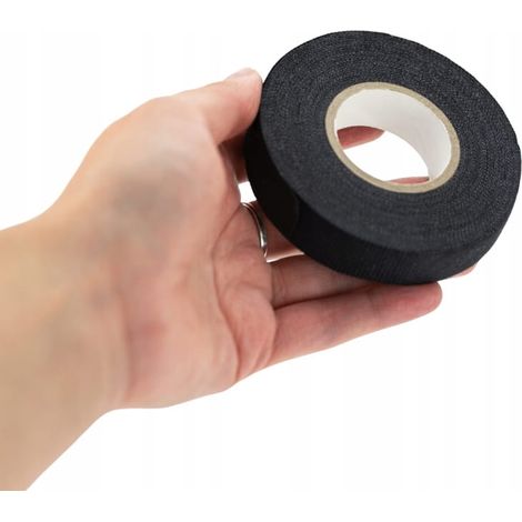 Ruban isolant, 18 mm x 15 m, tissu résistant et durable (1/5)