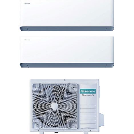 HISENSE Condizionatore dualsplit serie Uni Hb 9000+9000 Btu codice prod: HB25XU0AG HB25XU0AG 2AMW42U4RG (1/4)