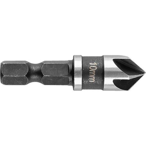 Graphite Hex 10 mm controperforatore per metallo per fai-da-te