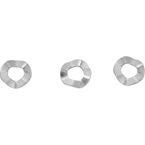Wave Washer, Stainless Steel Spring Washer M4, M6, M8, M10, M14 (M4 (100pcs)) (1/5)