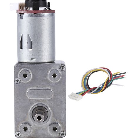 Reduction High Torque Geared Motor Motor with Encoder Srong Self locking(20RPM)
