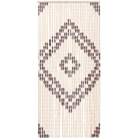 Rideau Plaques PVC Ethnique Fenêtre Porte Intérieur Extérieur Moustiquaire (B) - 120x230 Cm