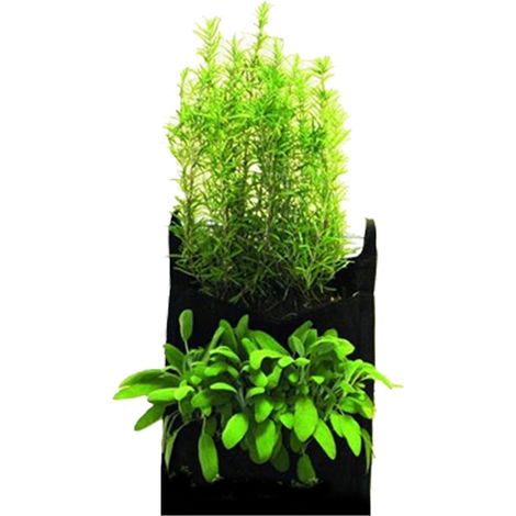 Vaso fioriera in feltro appendibili 2 tasche giv07 Mondo Verde
