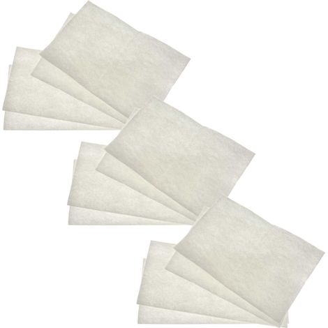 vhbw 6x Luftfilter G4 Ersatz für Helios 00039 für Lüfter, Badlüfter, Ventilator, Lüftungsgerät (3x Abluftfilter / 3x Zuluftfilter)