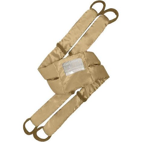 KakiFer à friser 4 en 1 sans chaleur pour des boucles et ondulations longue durée, bigoudis à utiliser pendant la nuit sans chaleur avec revêtement en satin, pour tous les volumes et longueurs de chev (1/3)