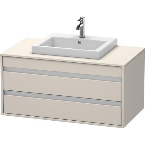KETHO mobile lavabo 550x1000x496mm tortora