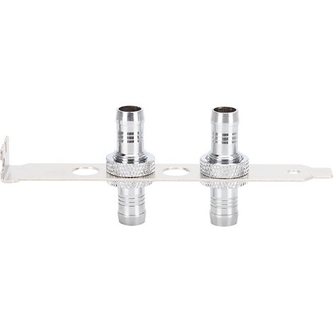 Raccord de Remplissage G1/4 pour Système de Refroidissement à Eau PC, Connexion Directe Tuyau 11mm (1/5)