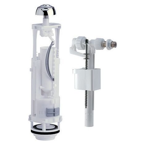 Ensemble complet mécanisme chasse d'eau Ancoflow silencieux 3/6L