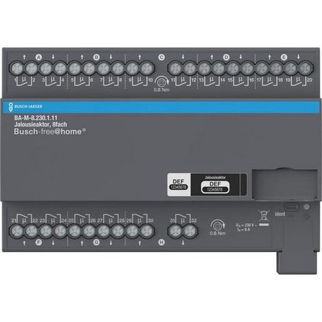ABB JALOUSIEAKTOR 8-FACH 230V (BA-M-8.230.1.11)