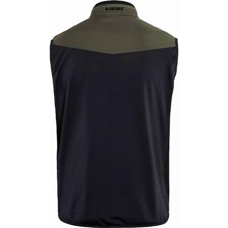 Softshell-Weste - BLAKLADER - ärmellos + Stretch Khaki-Grün/Schwarz T.XXL 385025164599 (1/2)