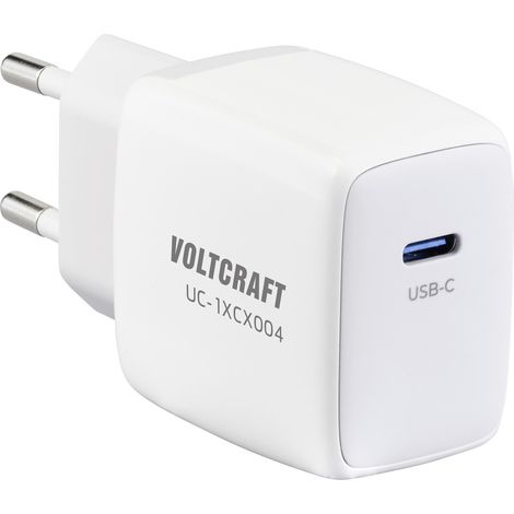 VOLTCRAFT UC-1XCX004 USB Ladegerät 20 W Innenbereich Ausgangsstrom (max.) 3 A 1 x 1x USB-C® GaN (1/5)