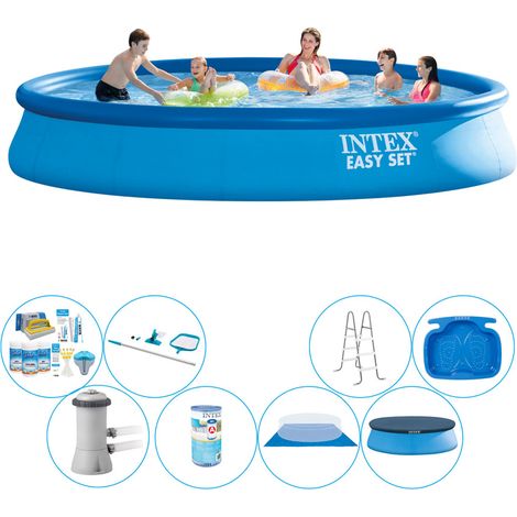 Intex Piscine Easy Set Ronde - 457x84 cm - 8-pièces  S20275 (1/5)