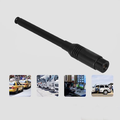 Antenne Télescopique Universelle SMA Mâle pour Talkie-Walkie, Antenne Large Bande Portable (1/5)