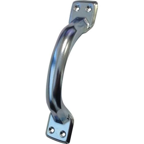 Maniglia tonda in ferro zincato h 140 mm