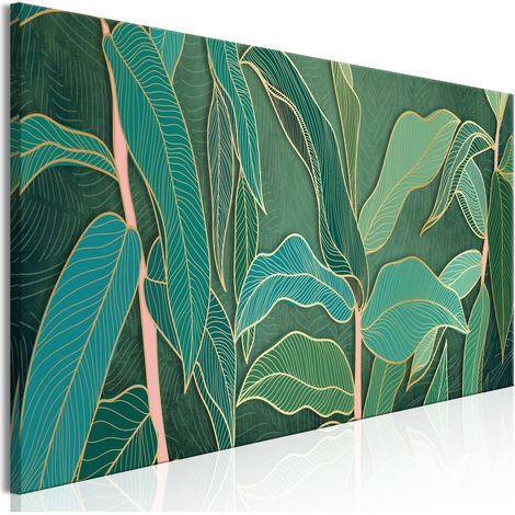 Tableau Vues exotiques (1 partie) Étroit - 120 x 40 cm (1/4)
