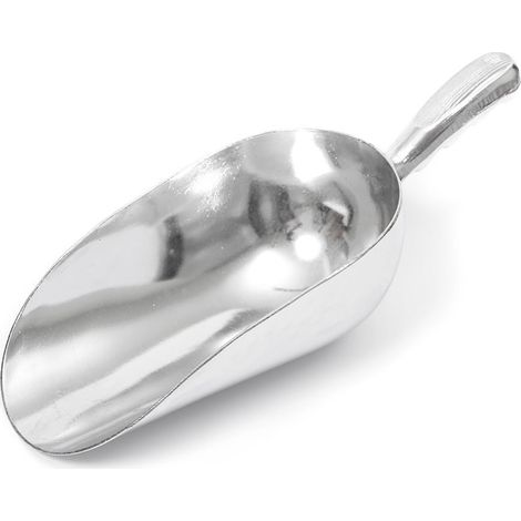 Sessola gottazza cucchiaia tonda in alluminio 42/30x16cm circa