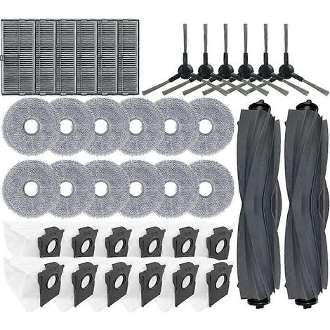 Pour L10s Pro Ultra Heat / X30 Ultra / X30 Pro pièce détachée Main Brosse Side Sac à poussière Filtre Serpillière Cloth (1/5)
