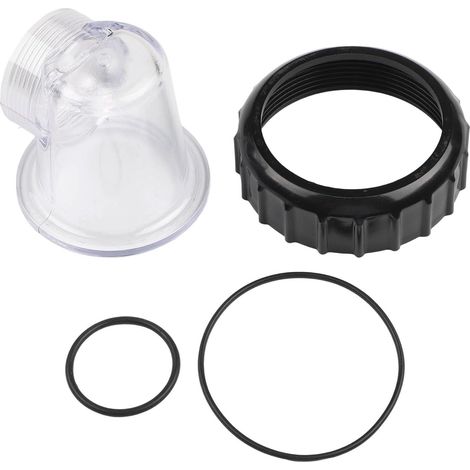 Kit Joint Torique et Couvercle pour Pompe SPS50 Piscine  Compatible SPS50, plastique transparent , visibilité débris, remplacement rapide, optimise flux (1/5)