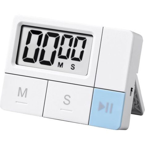 Minuteur de cuisine numérique,minuteur magnétique portable,affichage haute définition,outil de gestion du temps, horloge à piles pour le yoga,2 pièces (1/5)