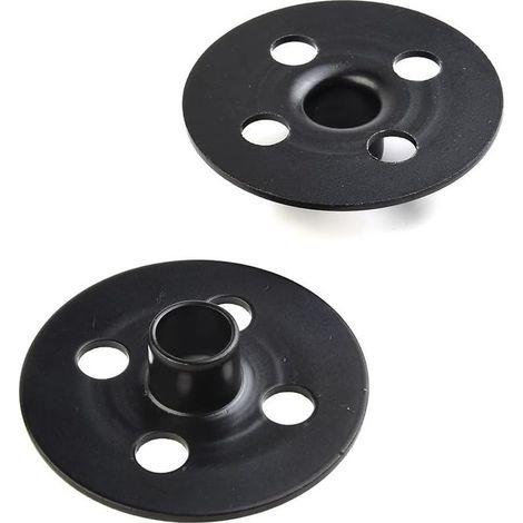 Guide de gabarit de fixation pour toupie compatible avec Makita 3612 3612C RP0900 RP1801 RP2301 3612BR Accessoire de travail du bois 2 pièces