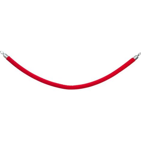 Klassisches Rotes Samtseil 1,5 Meter Innendekoration