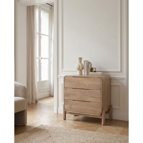 Kubo - Petite commode en bois de manguier massif (1/5)