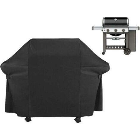 Housse Barbecue - 420D Tissu Oxford Housse Bache de Protection BBQ Couverture de Gril Anti-UV/Anti-l'eau/Anti-l'Humidité pour (147 x 61 x 122cm) (1/3)