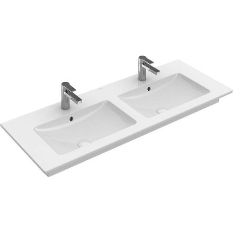 Villeroy & Boch Venticello armoire double lavabo, 2 trous pour (1/4)