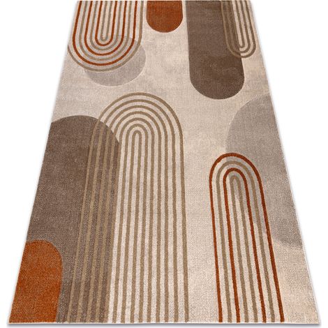 Teppich ARCANA 2162 creme / orange, geometrisch, modern beige 120x170 cm (1/5)