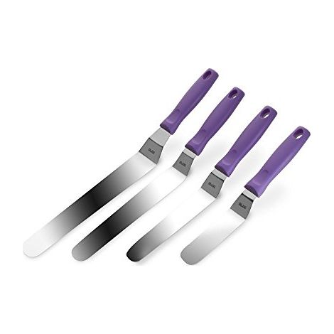 ibili Spatola Rientrante Viola 25 cm Patisserie (1/3)