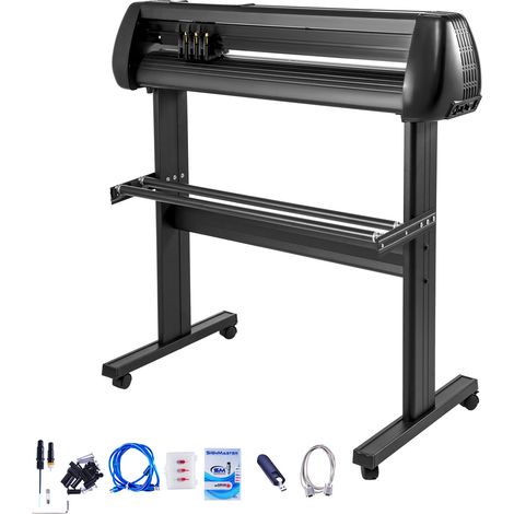Mophorn 34" Vinylschneider/Plotter, Schilderschneidemaschine, 3 Klingen, LCD-Bildschirm, Software enthalten, zur Schilderherstellung