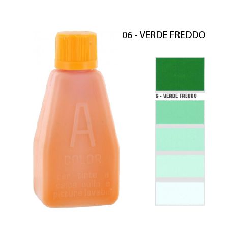 COLORANTE GR. 10 - VERDE FREDDO N. 6 (1/2)