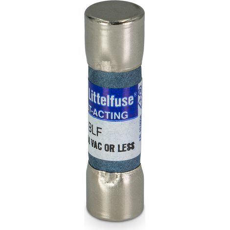 Fusibile cilindrico industriale, 10,3x38mm, 250V 5A, rapido, a norme UL-CSA - Littelfuse BLF005