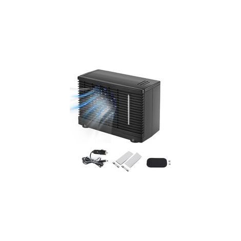 Climatiseur portable 12V – Refroidisseur d'air avec 3 vitesses – Portée jusqu'à 2 mètres – Pour voiture et espaces restreints