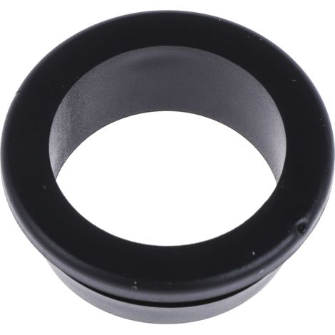 Passe-câble RS PRO en PVC, Ø câble max. 18mm, panneau 3mm max, Ø découpe 22mm ( Prix pour Boîte de 100 ) (1/4)