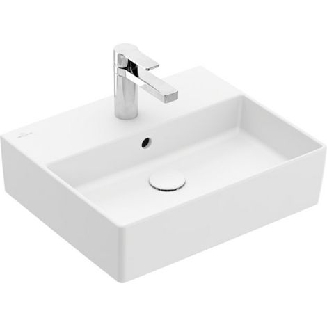 Villeroy & Boch Memento 2.0 Wandwaschbecken, 1 Hahnloch, mit (1/3)