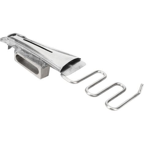 Gebogener Metall-Saumfalter, Nähmaschinenzubehör, 18-mm-Einlass, hohe Qualität