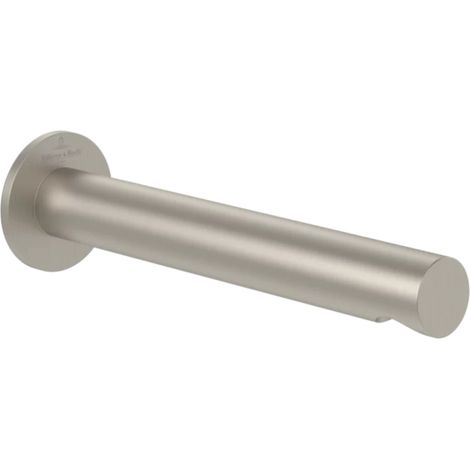 VILLEROY ET BOCH Loops & Friends Caño de bañera de pared Níquel cepillado mate