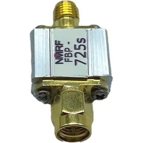 Bandpassfilter FBP-725s Saw Tiefpass 703–748 MHz, 1 dB Bandbreite 45 MHz SMA
