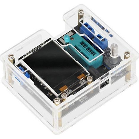Kit électronique GM328 : testeur de transistors, LCR, diodes, capacité, ESR, voltmètre, fréquencemètre, PWM, kit d'outils DIY, chargeur USB-C (1/5)
