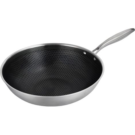 LAGUIOLE CUISSON - Wok 32cm triplex - "BlackSteel"